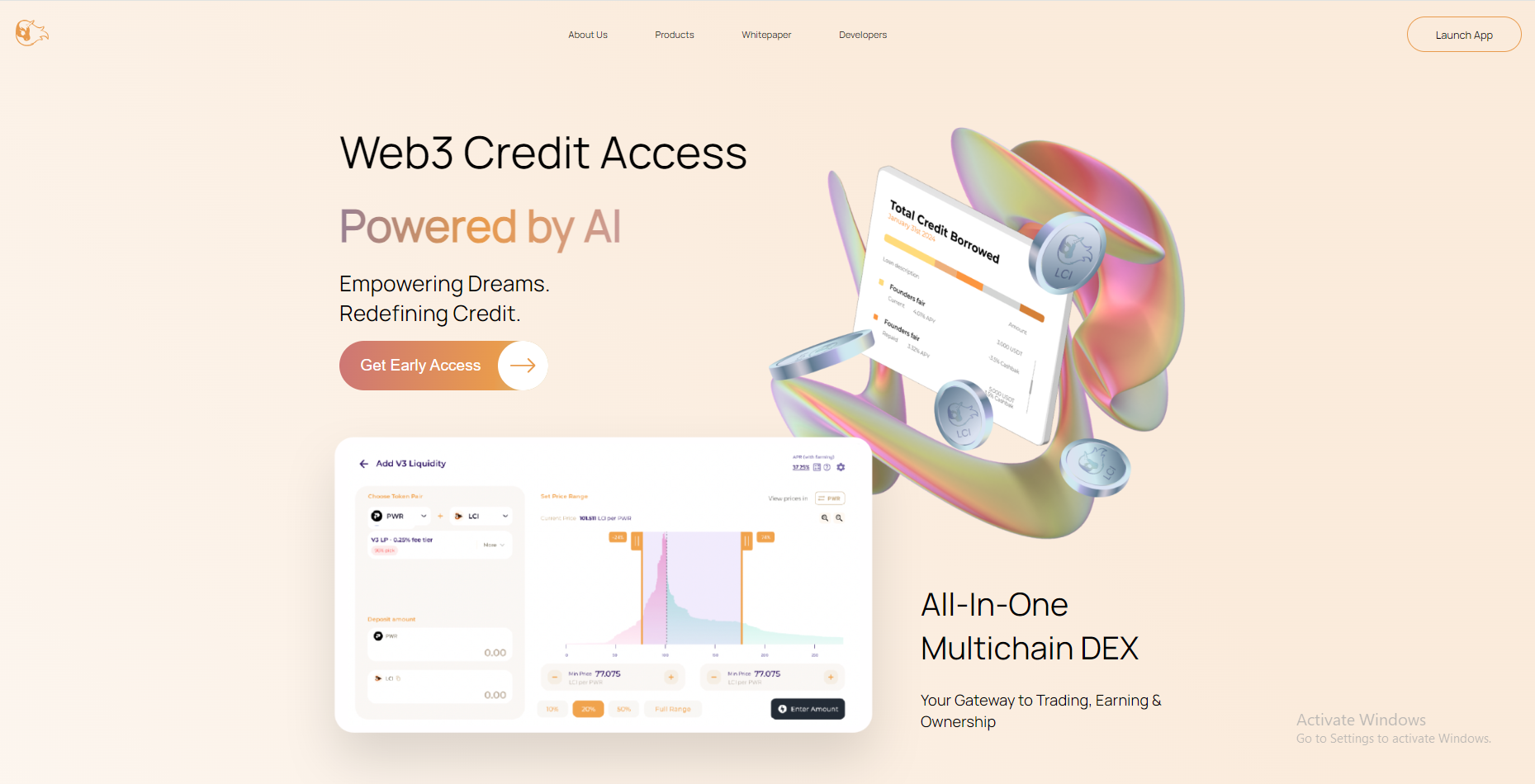 Web3 credit access